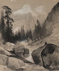 The North Dome, Yosemite, Kalifornia